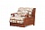 Кресло-кровать Арктур с деревянными подлокотниками