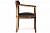 Фото спинки кресла Бомбей обтянутое кожей