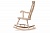 Фото деревянного кресла-качалки Ривьера