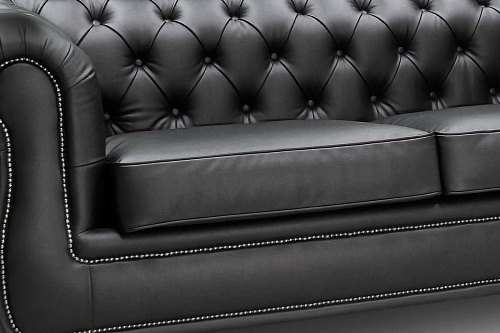 Кожаный диван Честер Софт купить по цене 184 600 руб. с доставкой —интернет-магазин RestMebel.ru