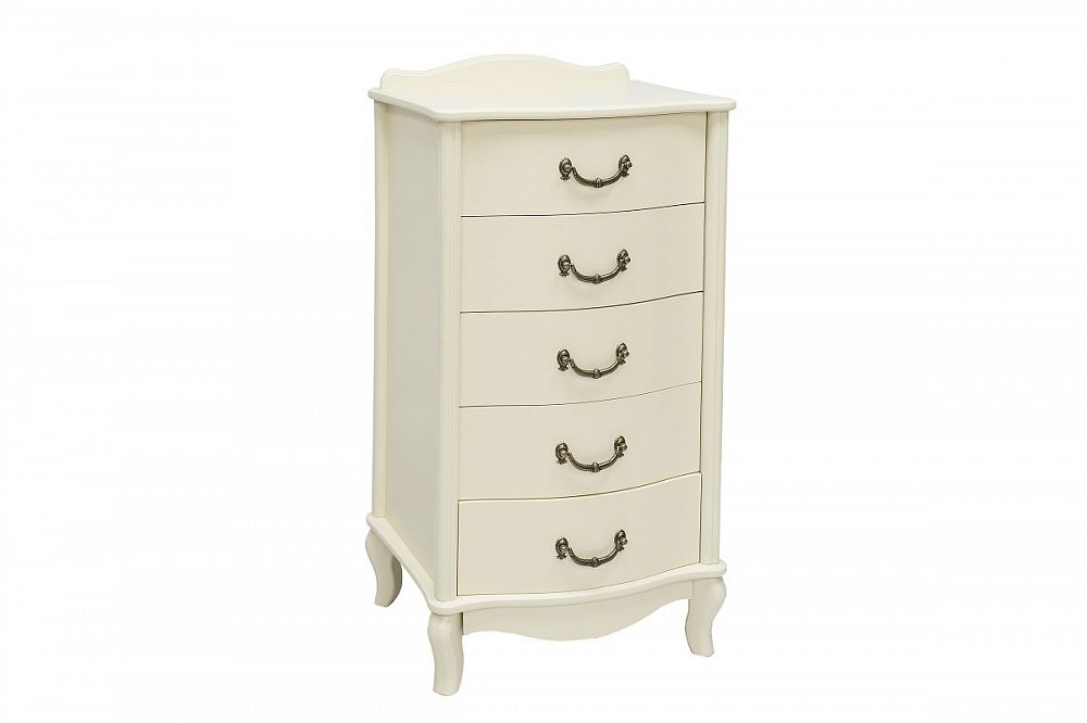 Узкий комод Джульетта с 5 ящиками