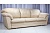 Трёхместный кожаный диван слип в неоклассическом дизайне для современных интерьеров