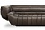 Мягкое сидение с глубокой строчкой дизайнерского дивана GM 27 Лодочка
