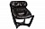 Фото дизайнерского черного кресла Комфорт Undici в экокоже