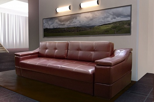 Кожаный диван Касабланка 2
