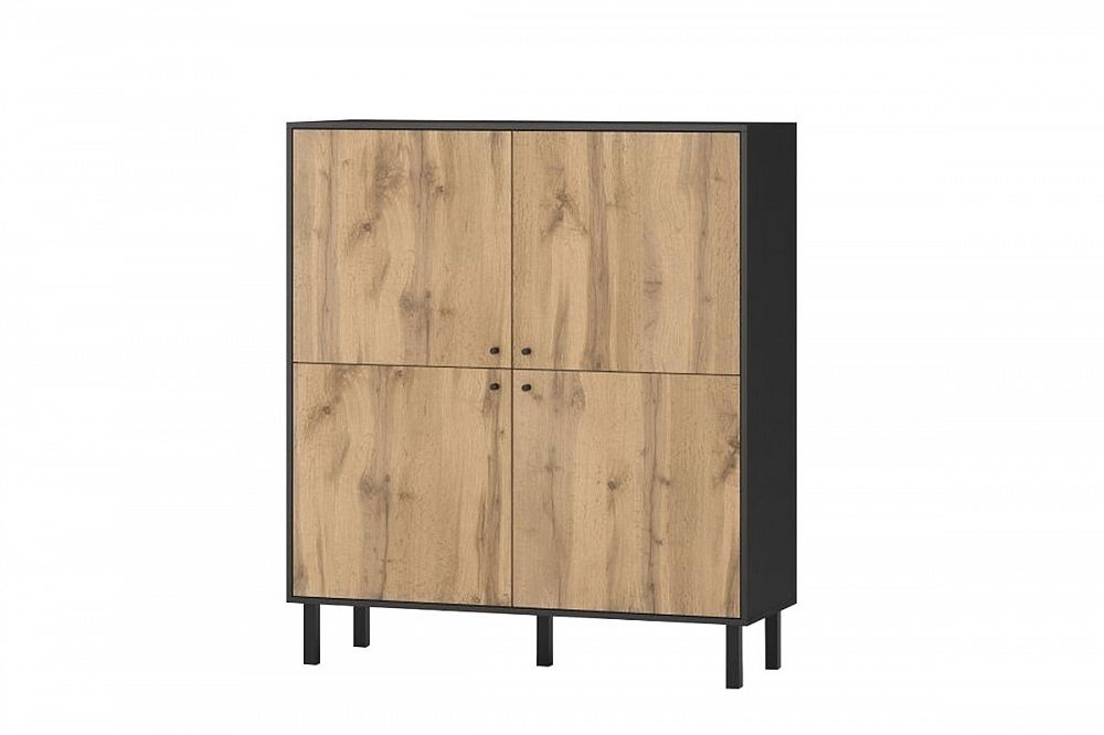 Высокий комод на ножках Агнес 2 для гостиных комнат