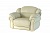 Кресло для дома в классическом дизайне с мягкими подушками на подлокотниках