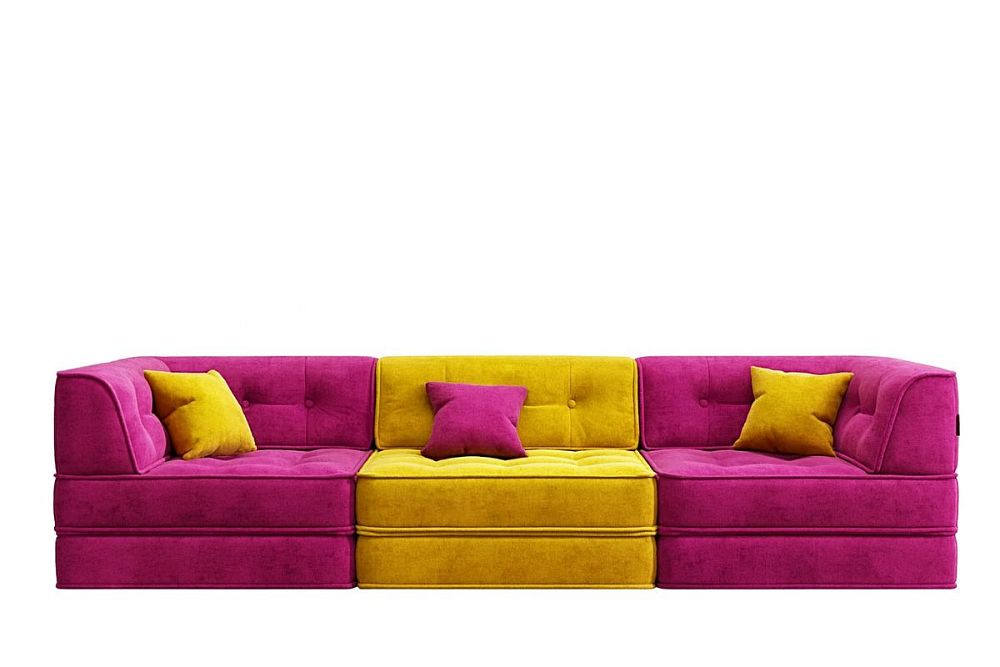 Бескаркасный диван Гоа трехместный