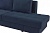 Синий угловой диван-кровать Оливер Плюс
