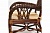 Мягкое сидение и декор стула из плетеного ротанга обеденной группы Andrea grand