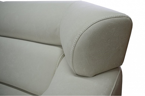 Трехместный кожаный диван Наоми