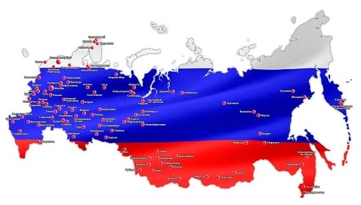 Карта России