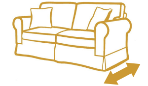 Иконка глубины дивана